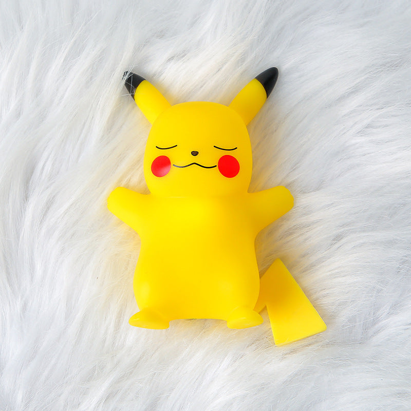 Pikachu LED Night Light - Adorable Anime Figure Bedside Lamp for Children - Perfect Birthday Gift for Girls