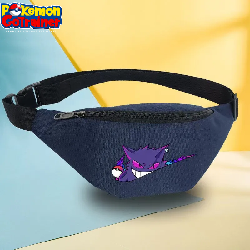 Pikachu-Themed Anime Waist Bags for Men and Women - Versatile Crossbody and Shoulder Handbags