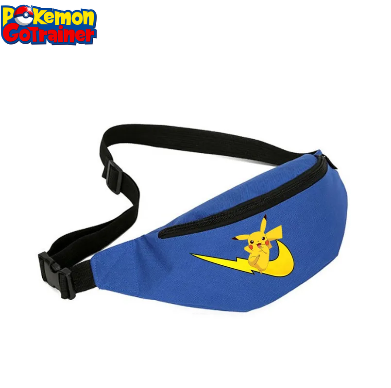 Pikachu-Themed Anime Waist Bags for Men and Women - Versatile Crossbody and Shoulder Handbags