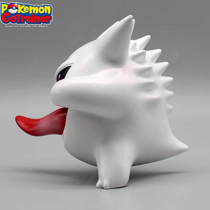 Gengar and White Gengar spooky tongue 3,5"  Pokémon Anime Action Figure - Transparent PVC Model Doll for Room Decoration and Gifts