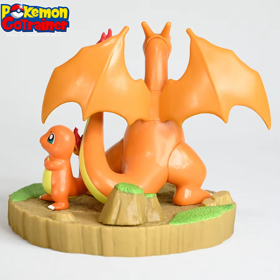 Original  Pokemon Go Charizard Charmander Action Figures Juguetes Collectible Model Toys Amine Figurals Brinquedos