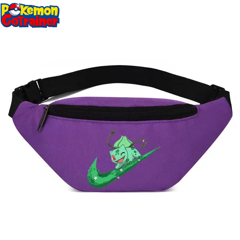 Pikachu-Themed Anime Waist Bags for Men and Women - Versatile Crossbody and Shoulder Handbags