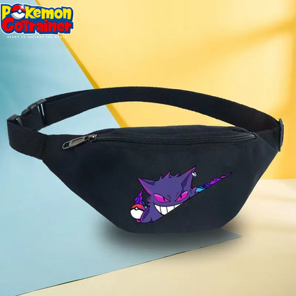 Pikachu-Themed Anime Waist Bags for Men and Women - Versatile Crossbody and Shoulder Handbags