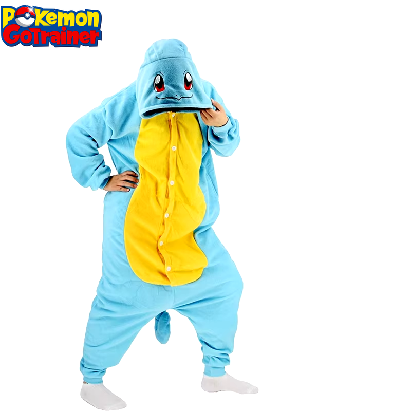 "Adult Anime Kigurumi Onesie Pajama - Snorlax and Gengar/Squirtle Full Body Cosplay Costume"