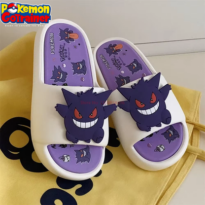 Gengar Anime-Inspired Anti-Slip EVA Slippers for Men and Women - Trendy Couple Gift