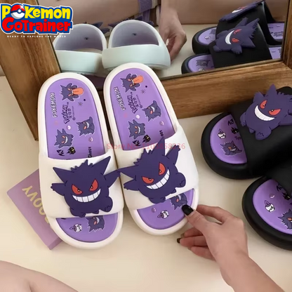 Gengar Anime-Inspired Anti-Slip EVA Slippers for Men and Women - Trendy Couple Gift