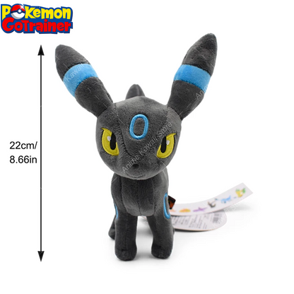 Shiny Umbreon Stuffed Toy Pokemon Plush Toys Kawaii Eeveelution Umbreon Peluche Cartoon Animal Dolls