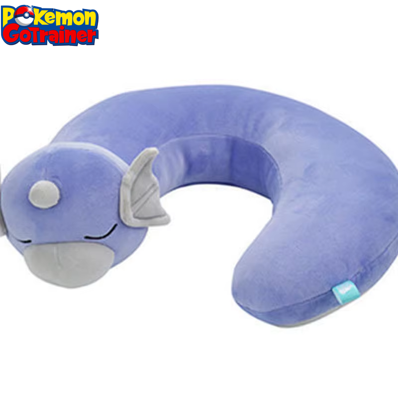 34CM Pokémon Dratini U-Shaped Neck Pillow - Adorable Dragon Plush Toy for Kids' Gifts