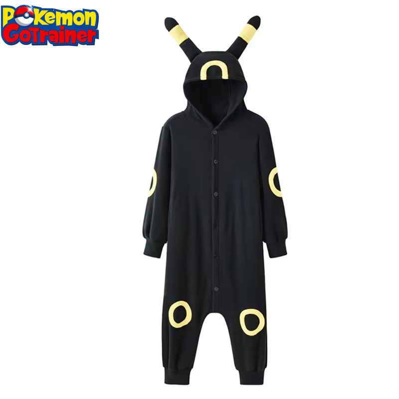 Children's Charizard Onesie and Gengar Kigurumi Umbreon One-Piece Pajama - Eevee Full Body Suit for Girls Halloween Cosplay Costume