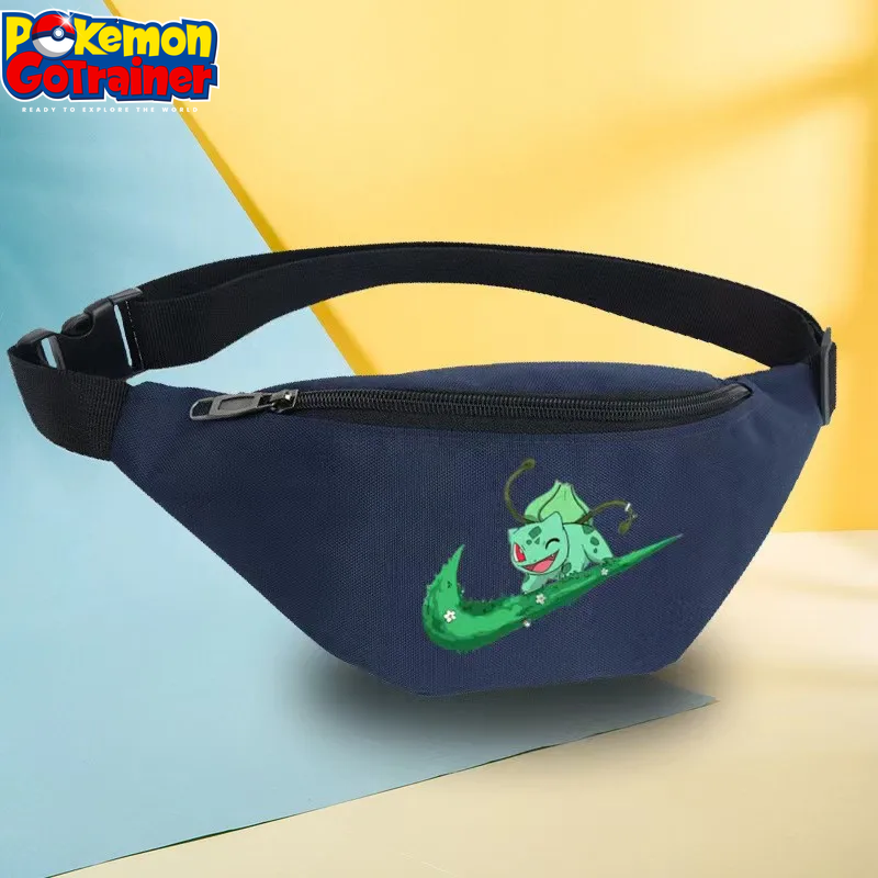 Pikachu-Themed Anime Waist Bags for Men and Women - Versatile Crossbody and Shoulder Handbags