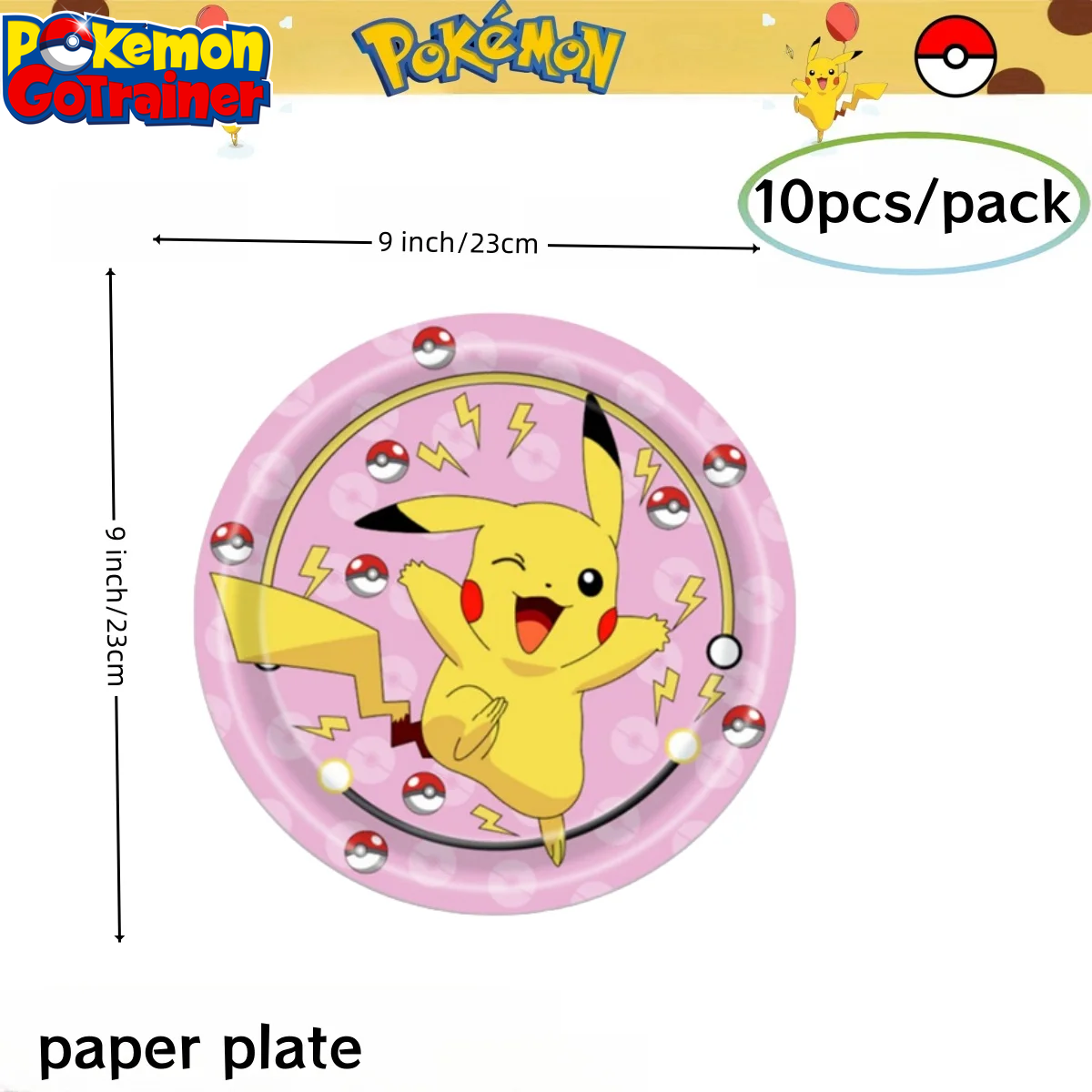 Pokemon Birthday Party Decoration Pikachu Tablecloth Cup Plate Napkin Gift Bag Baby Shower Kids Favors Gifts for Party Supplies