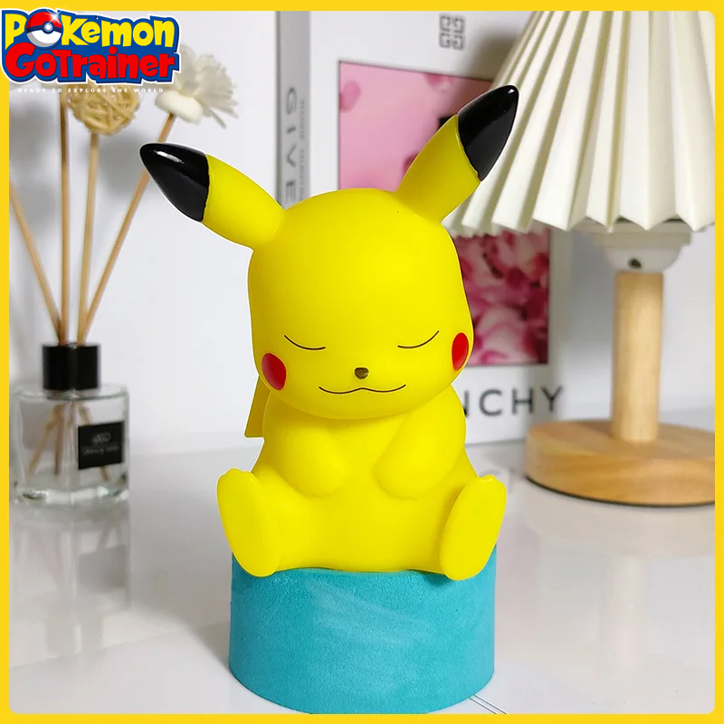 Pikachu LED Night Light - Adorable Anime Figure Bedside Lamp for Children - Perfect Birthday Gift for Girls