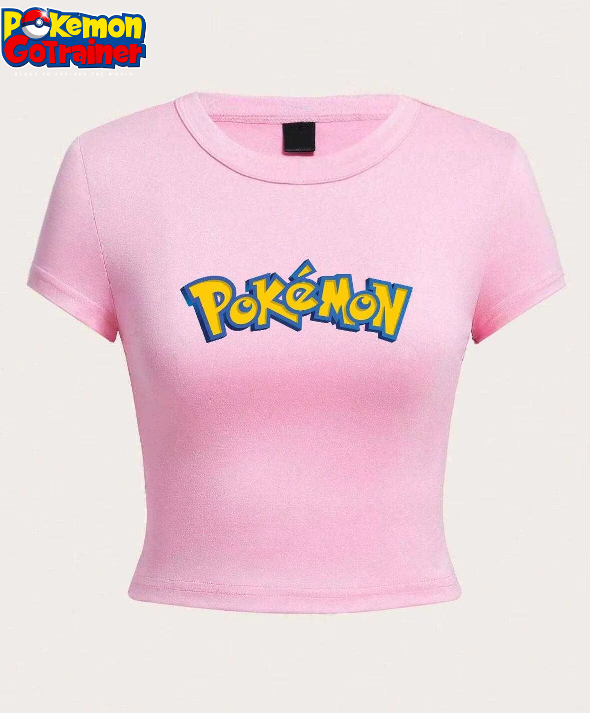 Pokemon Disney Woman Tee Shirt Summer Crop Tops Breathable Tee Clothing Comics Slim Humor T Shirt Soft Short Sleeved