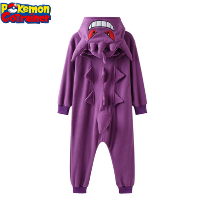 Children's Charizard Onesie and Gengar Kigurumi Umbreon One-Piece Pajama - Eevee Full Body Suit for Girls Halloween Cosplay Costume