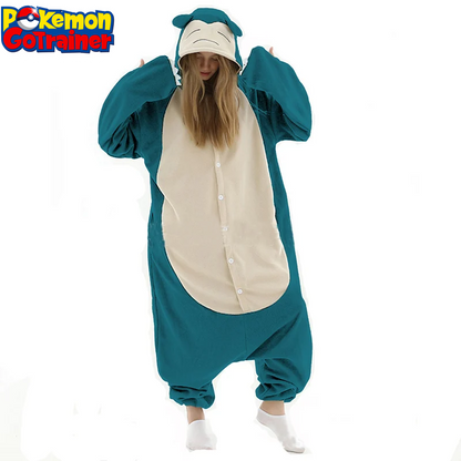 "Adult Anime Kigurumi Onesie Pajama - Snorlax and Gengar/Squirtle Full Body Cosplay Costume"