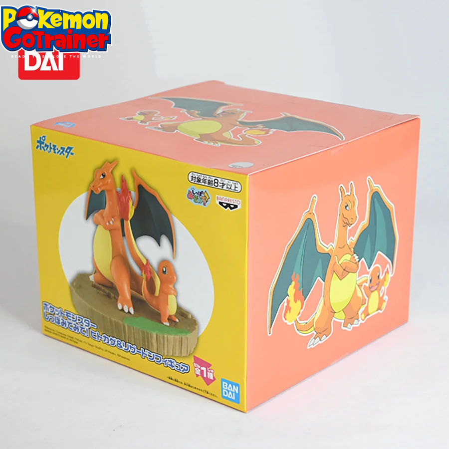 Original  Pokemon Go Charizard Charmander Action Figures Juguetes Collectible Model Toys Amine Figurals Brinquedos