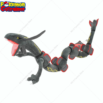 Shiny Rayquaza Plush Pokemon Go Dragon Rayquaza Soft Stuffed Toy Anime Figure Quality Plush Doll Toys Gift for Boy Girl