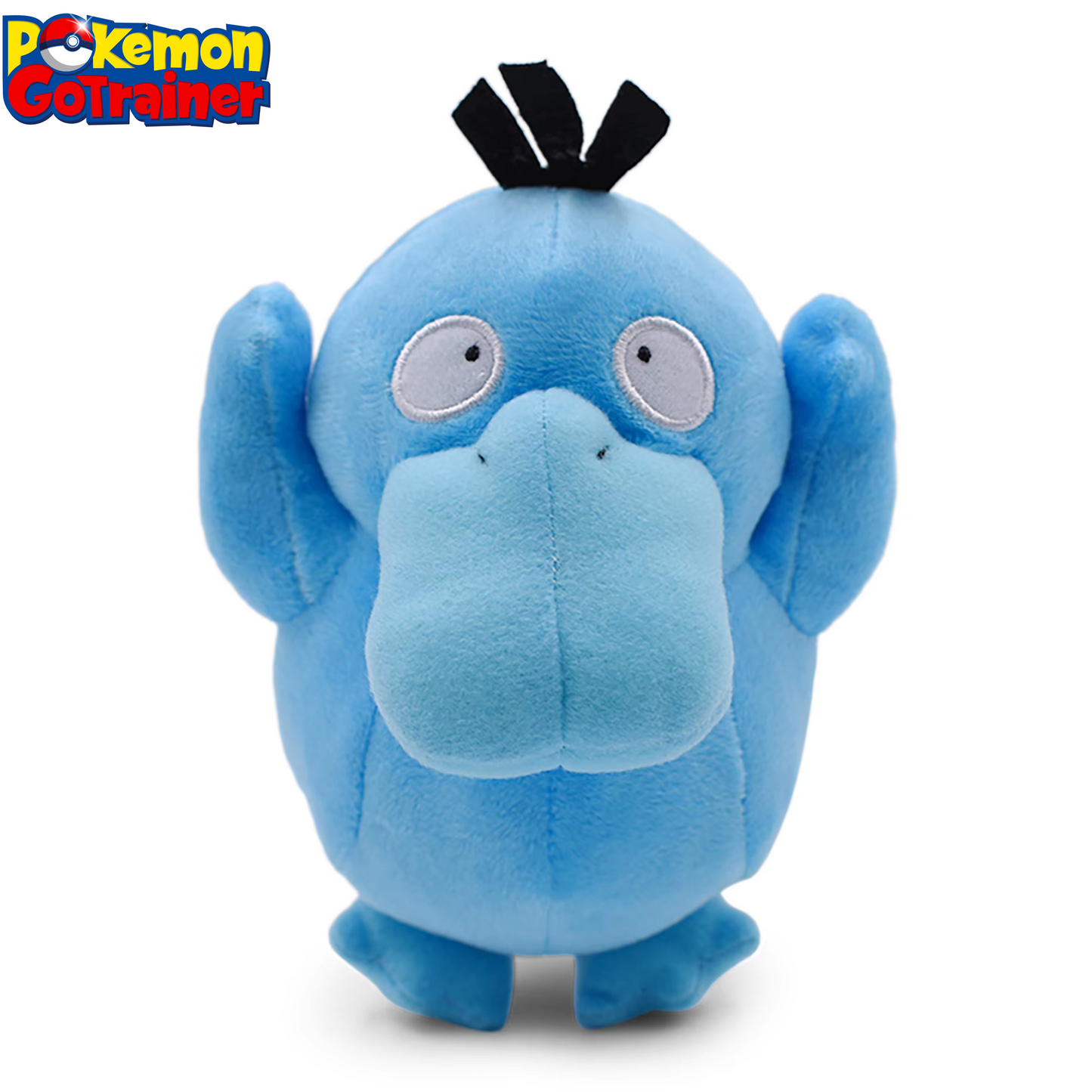 NEW Shiny Psyduck Anime Pokemon Plush Toys Blue Peluches Soft Stuffed Cartoon Doll Decoration Kids Gifts Pokemon Plush