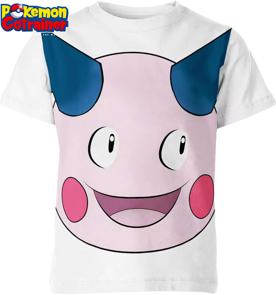 Jynx, Slowpoke, Electabuzz, Mr Mime, Diglett, Chansey, Bellsprout, Summer New Boys and Girls 3D Printing Anime round Neck T-Shirt for Children Street Sports Leisure Breathable Top