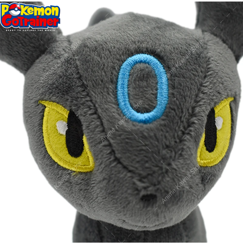 Shiny Umbreon Stuffed Toy Pokemon Plush Toys Kawaii Eeveelution Umbreon Peluche Cartoon Animal Dolls