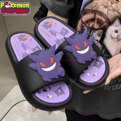 Gengar Anime-Inspired Anti-Slip EVA Slippers for Men and Women - Trendy Couple Gift