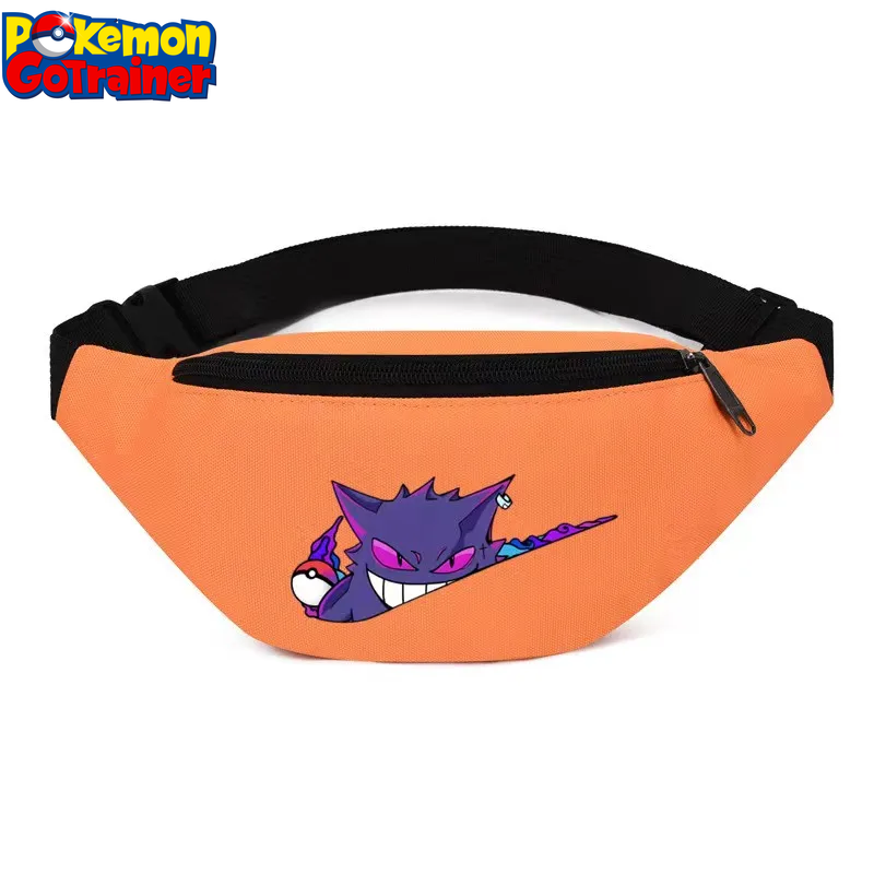 Pikachu-Themed Anime Waist Bags for Men and Women - Versatile Crossbody and Shoulder Handbags