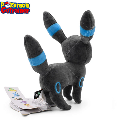 Shiny Umbreon Stuffed Toy Pokemon Plush Toys Kawaii Eeveelution Umbreon Peluche Cartoon Animal Dolls