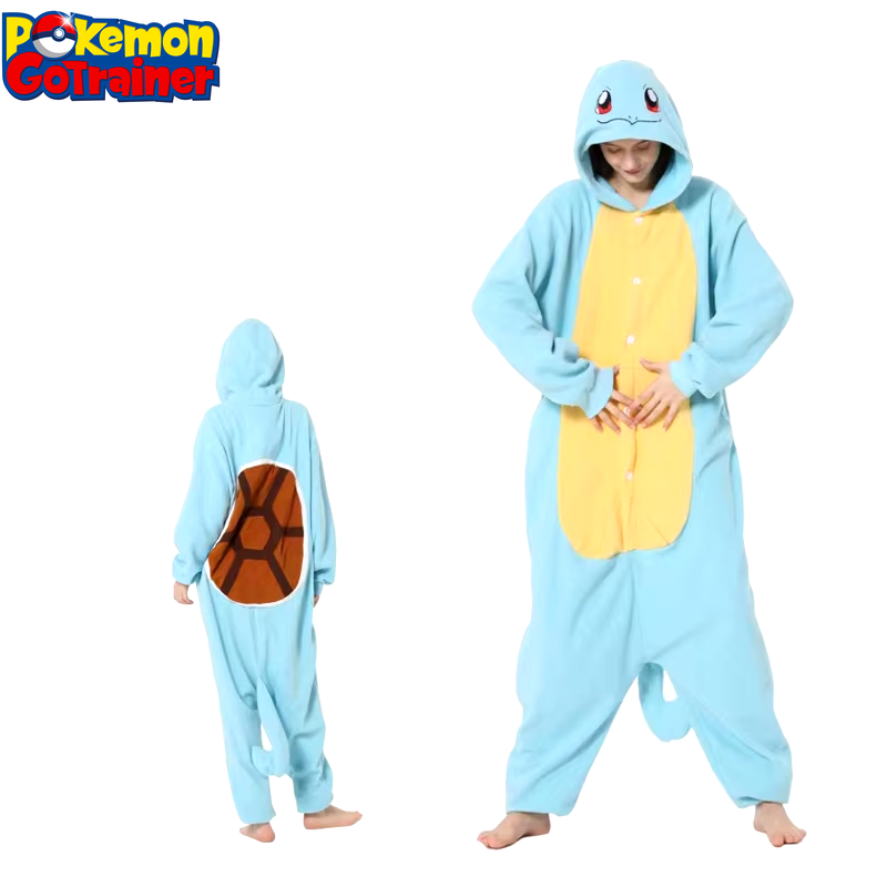 "Adult Anime Kigurumi Onesie Pajama - Snorlax and Gengar/Squirtle Full Body Cosplay Costume"