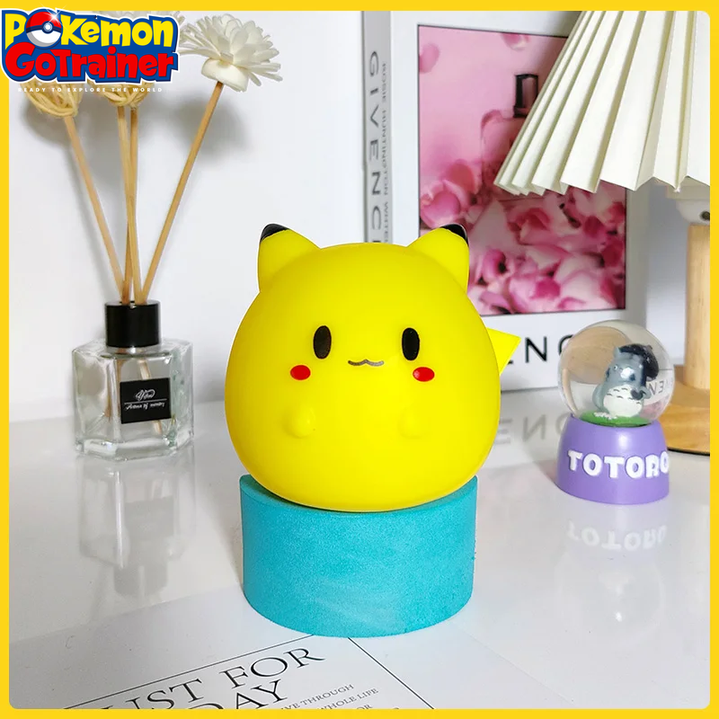 Pikachu LED Night Light - Adorable Anime Figure Bedside Lamp for Children - Perfect Birthday Gift for Girls