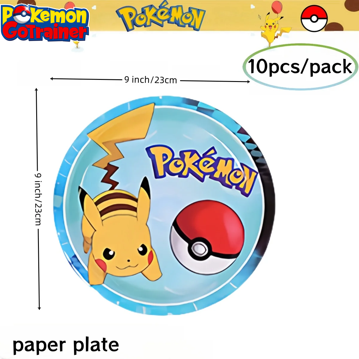 Pokemon Birthday Party Decoration Pikachu Tablecloth Cup Plate Napkin Gift Bag Baby Shower Kids Favors Gifts for Party Supplies