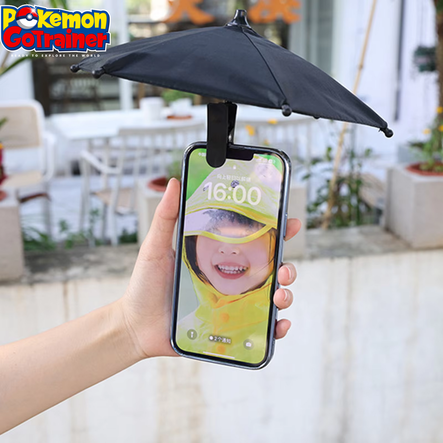 1Pc Electric Motorcycle Phone Bracket Umbrella Car Navigation Frame Rider Helmet Umbrella Hand Sunshade Outdoor Bendable