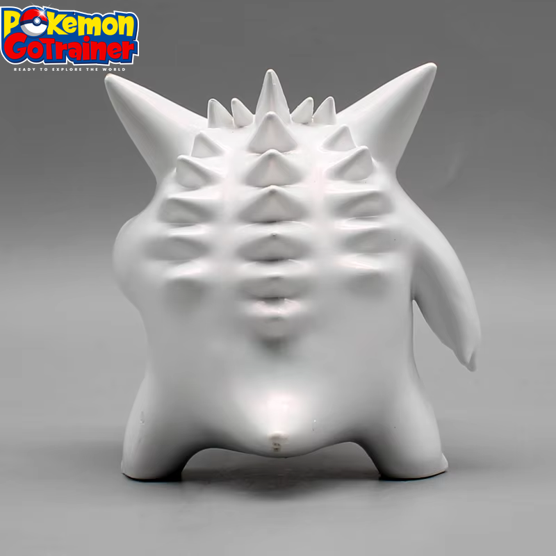 Gengar and White Gengar spooky tongue 3,5"  Pokémon Anime Action Figure - Transparent PVC Model Doll for Room Decoration and Gifts